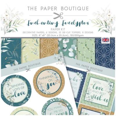 The Paper Boutique Enchanting Eucalyptus Designpapier - Paper Kit