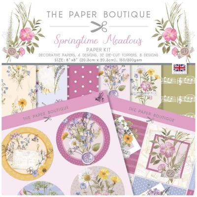 The Paper Boutique Spring Meadows Designpapier - Paper Kit