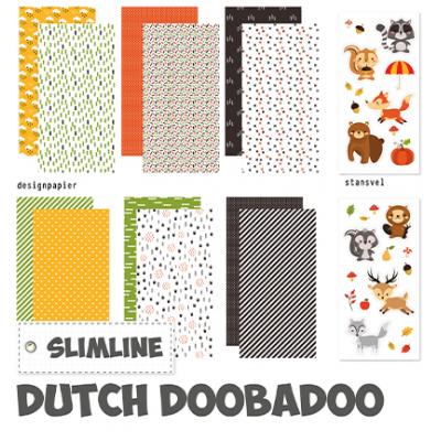 Dutch DooBaDoo Designpapier - Woodland Animal