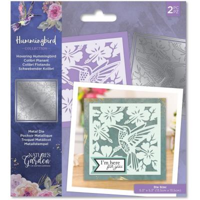 Crafter's Companion Hummingbird Metal Dies - Hovering Hummingbird