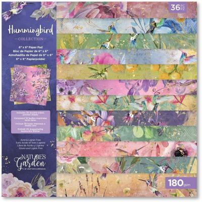 Crafter's Companion Hummingbird Designpapiere - Paper Pad