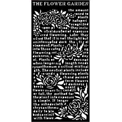 Stamperia Garden Of Promises Stencil - The Flower Garden