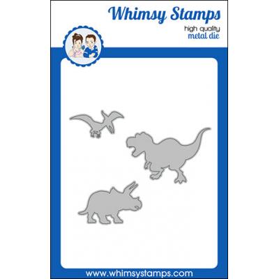 Whimsy Stamps Deb Davis And Denise Lynn Die Set - Roaring