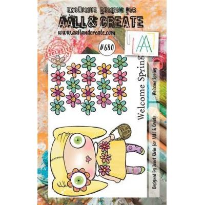 AALL & Create Clear Stamps Nr. 680 - Welcome Spring