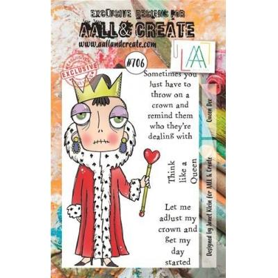 AALL & Create Clear Stamps Nr. 706 - Queen Dee