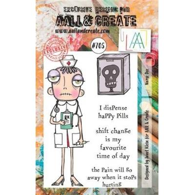 AALL & Create Clear Stamps Nr. 705 - Nurse Dee