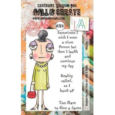 AALL & Create Clear Stamps Nr. 704 - Miss Dee