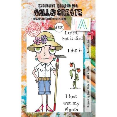 AALL & Create Clear Stamps Nr. 738 - Gardener Dee