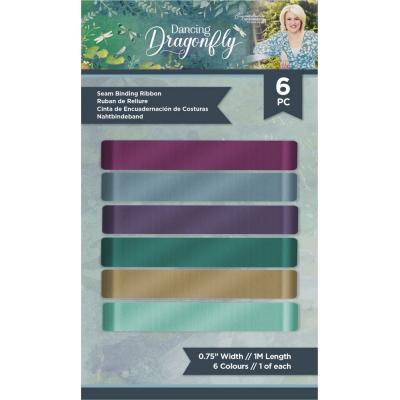 Crafter's Companion Dancing Dragonfly Band - Seam Binding Ribbon