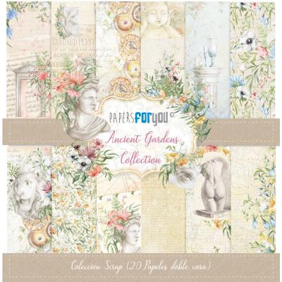 Papers For You Ancient Gardens Designpapiere - Mini Scrap Paper Pack