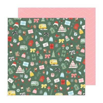 Crate Paper Mittens & Mistletoe Designpapier - Make It Merry