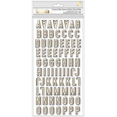 American Crafts Vicki Boutin Evergreen & Holly Sticker - Thickers Stickers