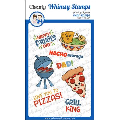 Whimsy Stamps Krista Heij-Barber Clear Stamps - Dad's Day