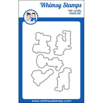 Whimsy Stamps Denise Lynn and Deb Davis Outlines Die Set - Southern Sass