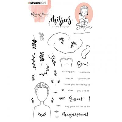 StudioLight Karin Joan Missees Nr.181 Clear Stamps - Sophia