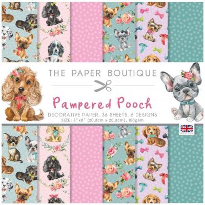 The Paper Boutique Pampered Pooch Designpapiere - Decorative Papers
