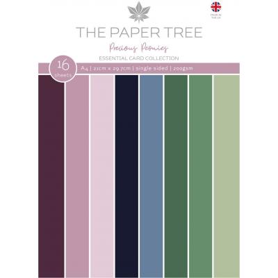 Creative Expressions The Paper Tree - Precious Peonies Cardstock - Essential Card Collection