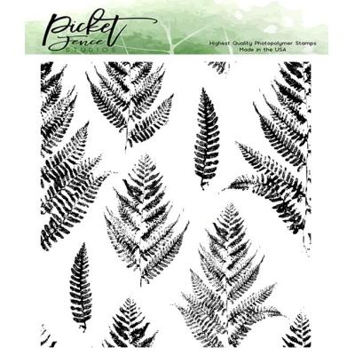 Picket Fence Studios Clear Stamp - Grunge Foliage