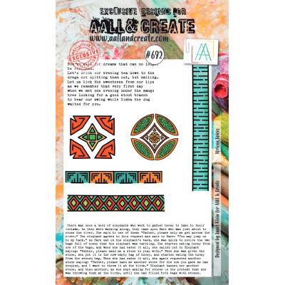 AALL & Create Clear Stamps Nr. 692 - African Voices