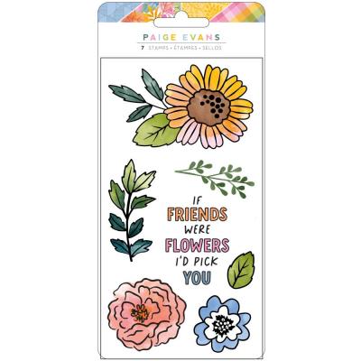 American Crafts Paige Evans Garden Shoppe Clear Stamps - Garden Shoppe