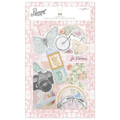 American Crafts Maggie Holmes Parasol Die Cuts - Paperie Pack