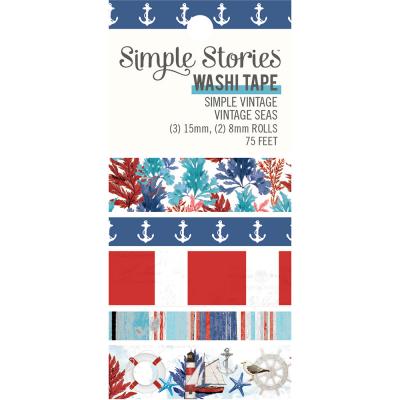 Simple Stories Vintage Seas Klebeband - Washi Tape