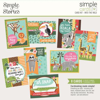 Simple Stories Into The Wild -  Cards Kit Into the Wild