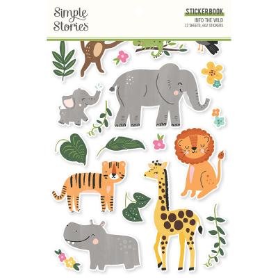 Simple Stories Into The Wild Sticker - Stickerbook
