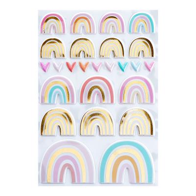 Spellbinders Sticker - Puffy Rainbow