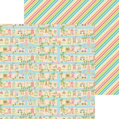 Doodlebug Seaside Summer Designpapier - Beach Blvd.