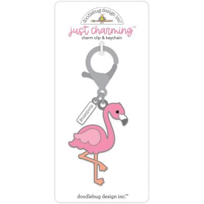 Doodlebug Seaside Summer Charme - Flora Flamingo