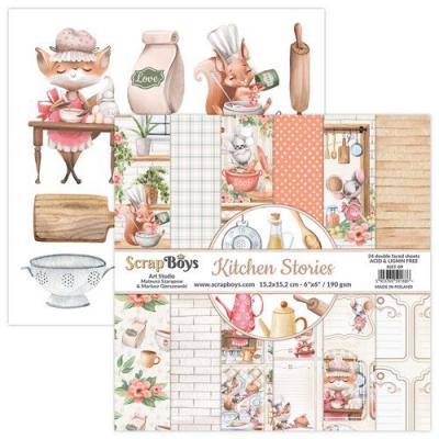 ScrapBoys Kitchen Stories Designpapiere - Paper Pack
