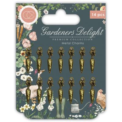 Craft Consortium Gardeners Delight Embellishments - Metal Charms