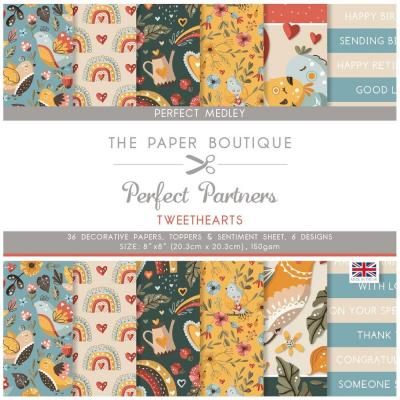 The Paper Boutique Perfect Partners Tweetheart Designpapiere - Decorative Papers