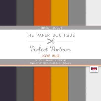 The Paper Boutique Perfect Partners Love Bug Cardstock - Solid Papers
