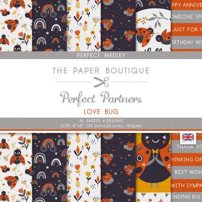 The Paper Boutique Perfect Partners Love Bug Designpapiere - Decorative Papers
