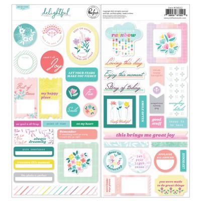Pinkfresh Studio Delightful Sticker - Cardstock Stickers
