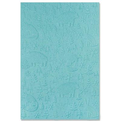 Sizzix By Olivia Rose Impressions Fades Embossing Folder - Nordic Pattern
