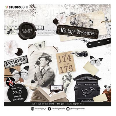 StudioLight Vintage Treasures Nr.26 Die Cuts - Paper Elements