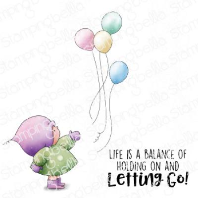 Stamping Bella Stempel - Bundle Girl with Balloons