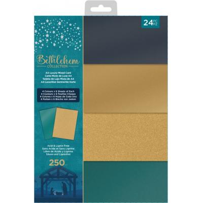 Crafter's Companion Bethlehem Collection Cardstock - Luxury Mixed Cardstock Pack