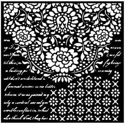 Stamperia Desire Stencil - Laces