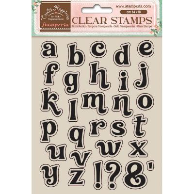 Stamperia Create Happiness Clear Stamps - Alphabet