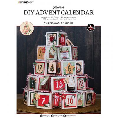StudioLight Essentials Nr.28 Bastelkit - Adventcalendar Christmas At Home