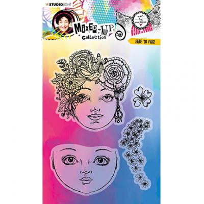 StudioLight Art by Marlene Mixed-Up Collection Nr. 287 Clear Stamps - Face To Face