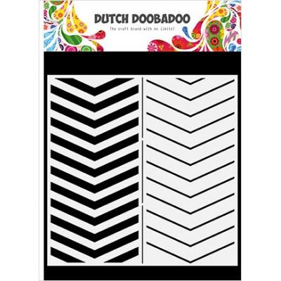 Dutch DooBaDoo Dutch Mask Art - Slimline Chevron