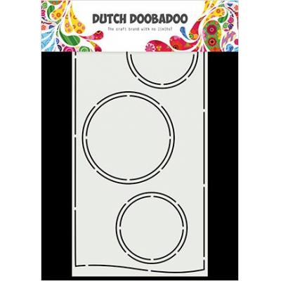 Dutch DooBaDoo Dutch Card Art - Circles Slimline