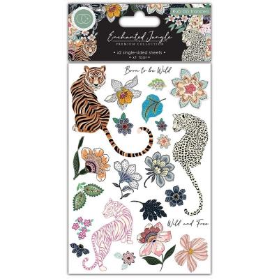 Craft Consortium Enchanted Jungle Sticker - Rub-On Transfers