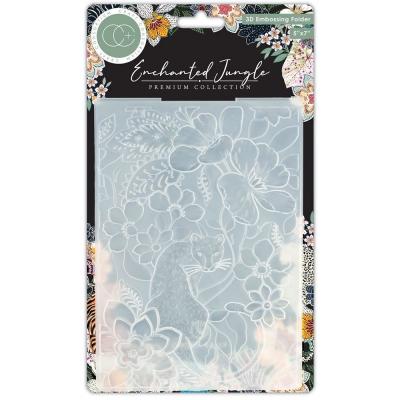 Craft Consortium Enchanted Jungle - 3D Embossing Folder