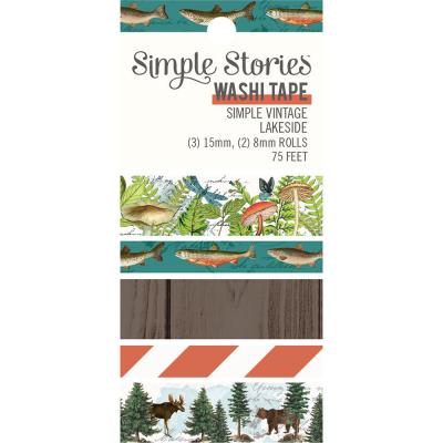 Simple Stories Lakeside Klebeband - Washi Tape